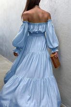Load image into Gallery viewer, LORELI MAXI DRESS - SKY BLUE
