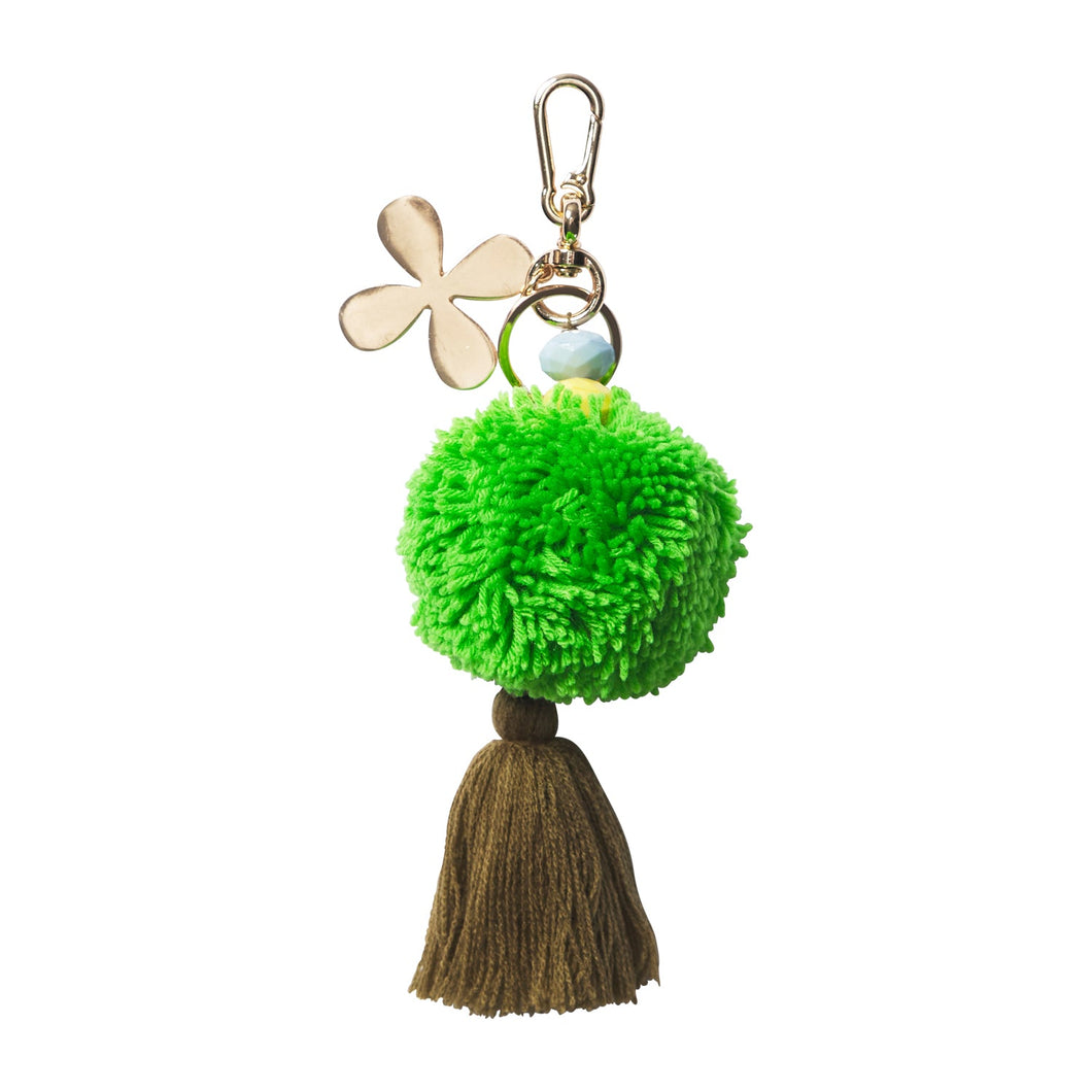 NICCI KEY RING - PEA