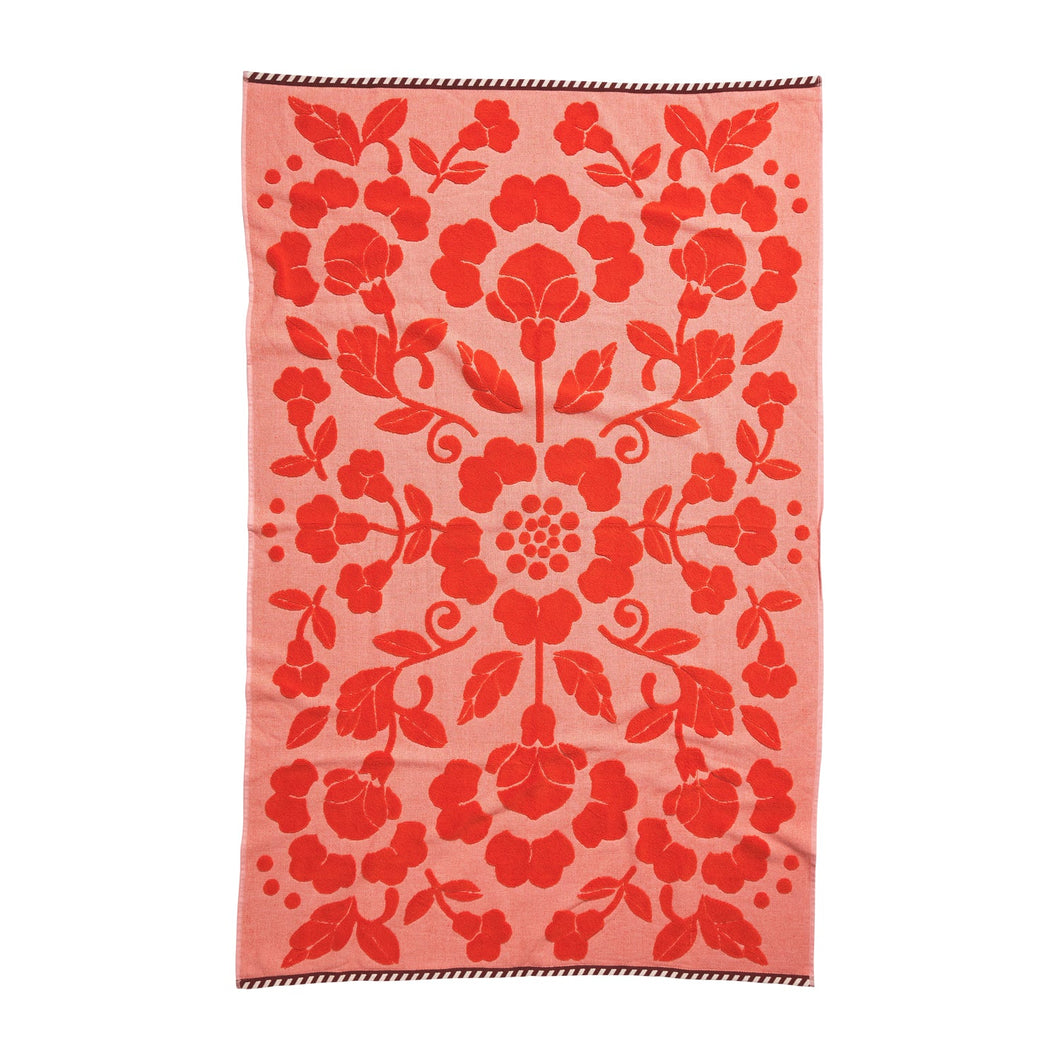FLORENCE BATH SHEET - CHERRY