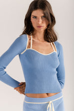 Load image into Gallery viewer, LYON KNIT TOP - BLUEBELL
