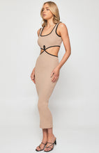 Load image into Gallery viewer, REMI KNIT DRESS IN NUDE
