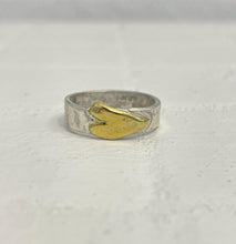 Load image into Gallery viewer, Love Ring, Silver &amp; Brass
