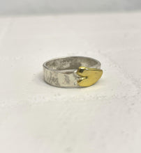 Load image into Gallery viewer, Love Ring, Silver &amp; Brass
