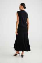 Load image into Gallery viewer, Alamo Knit Skirt in Black

